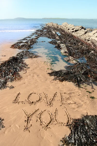 Älskar du sand — Stockfoto