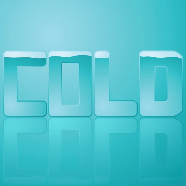 Soğuk — Stok Vektör