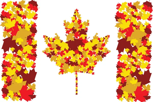 Herbst in Kanada — Stockvektor