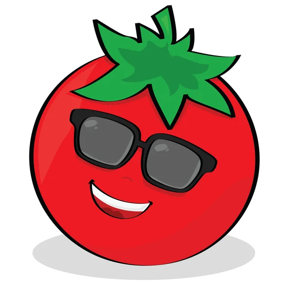 冷たいトマト — ストックベクタ