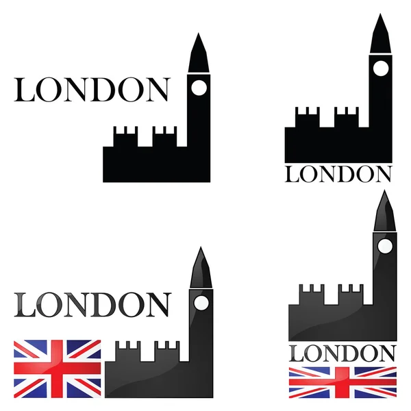 Londen ontwerp — Stockvector