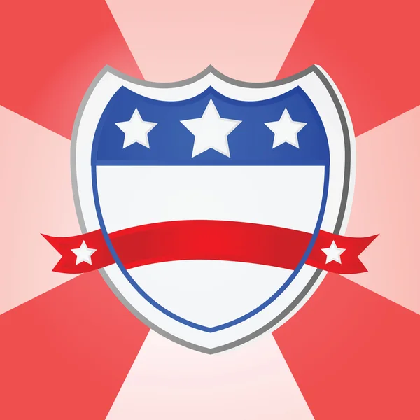 United States shield — Stock Vector