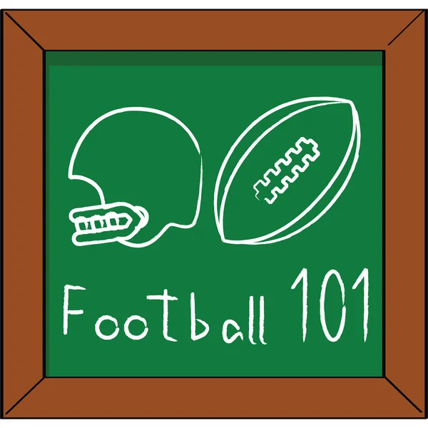 Футбол 101 — стоковый вектор