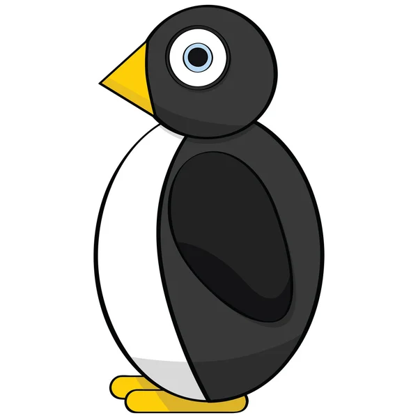 漫画のペンギン — ストックベクタ
