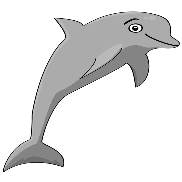Delfin — Stock vektor