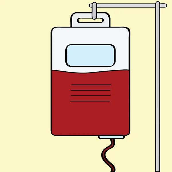 Blodtransfusion — Stock vektor