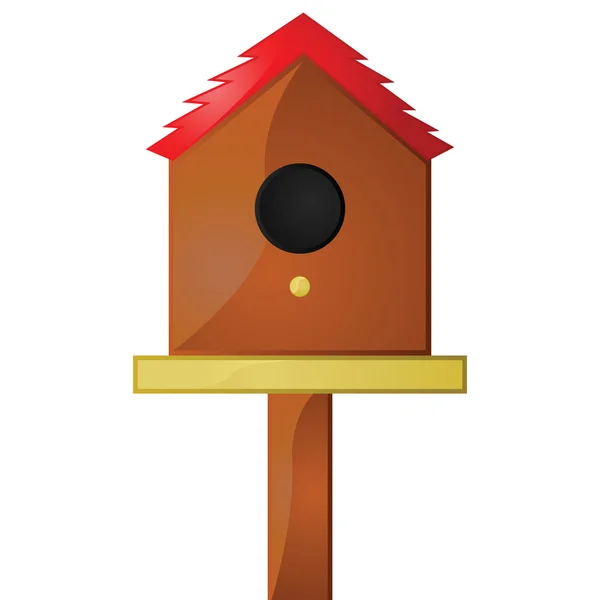 Птичий дом — стоковый вектор