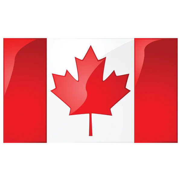 Drapeau canadien — Image vectorielle