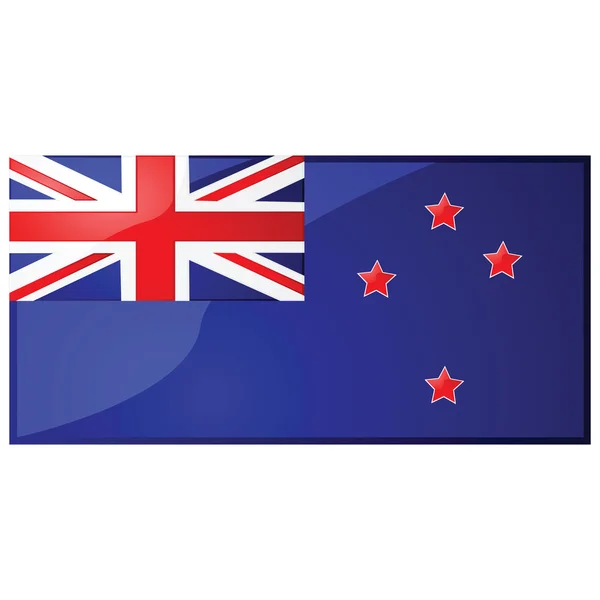 New Zealand flag — Stock Vector