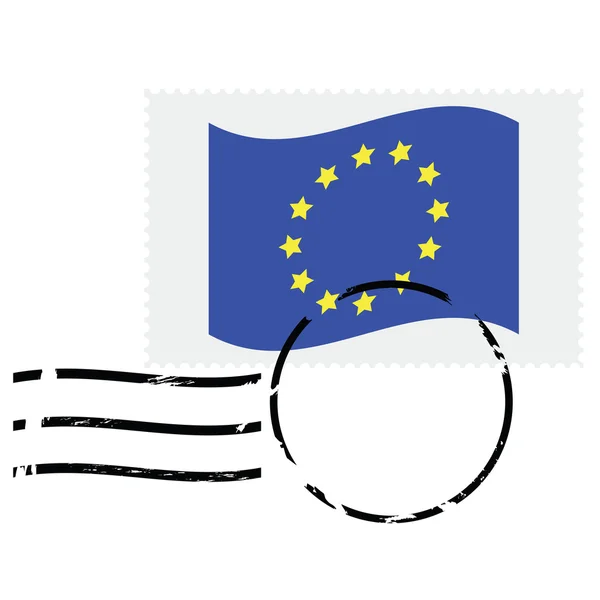 Znaczek Unii Europejskiej — Wektor stockowy
