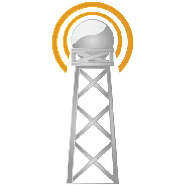 Torre de comunicações — Vetor de Stock