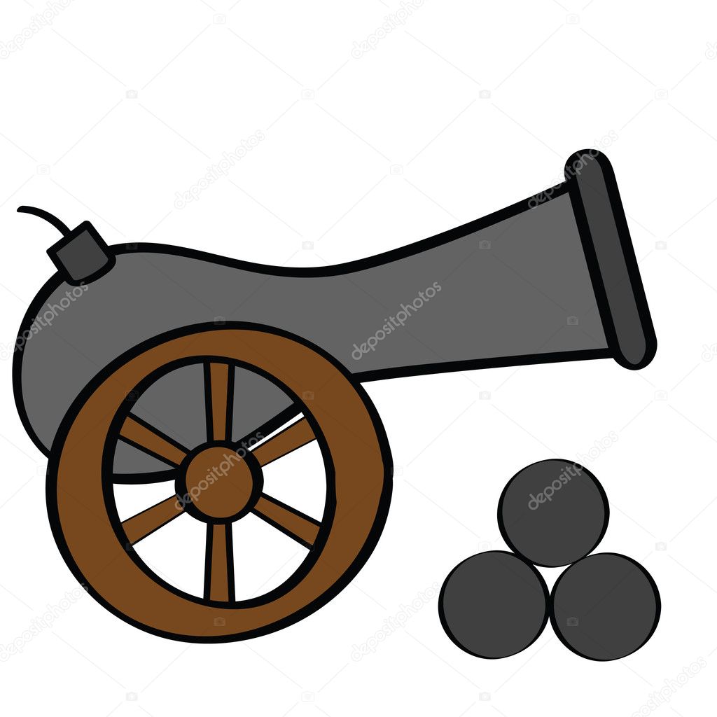 Cannon Stock Vector by ©bruno1998 3757705