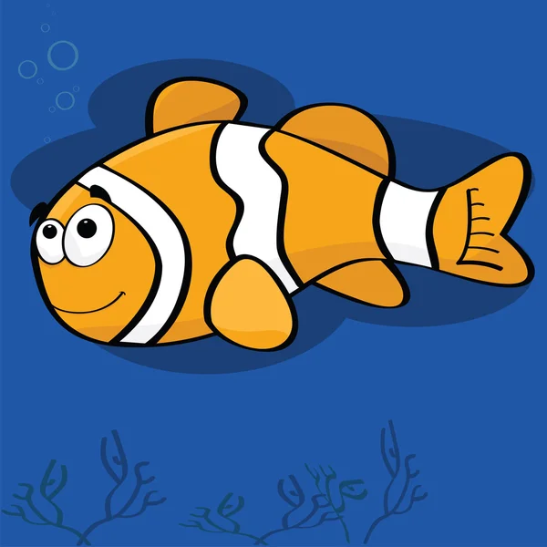 Klaunské ryby — Stockový vektor