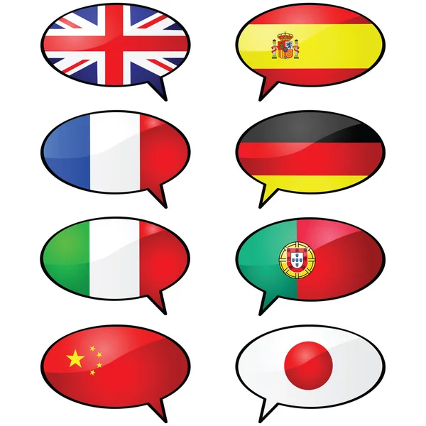 Multilingual — Stockový vektor