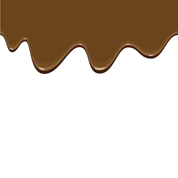Шоколадный фон — стоковый вектор