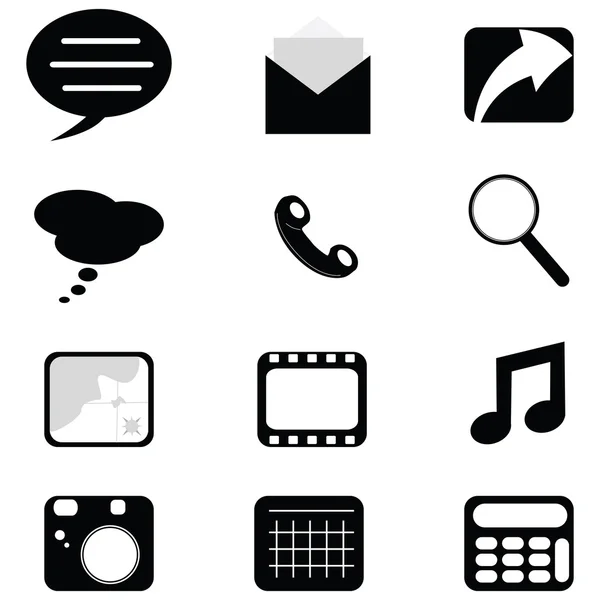 Stock vector Web/phone icons