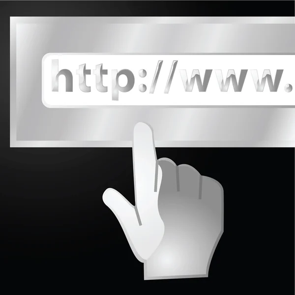 ADRESSE WEB — Image vectorielle
