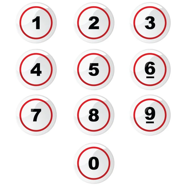 Balles de loterie — Image vectorielle