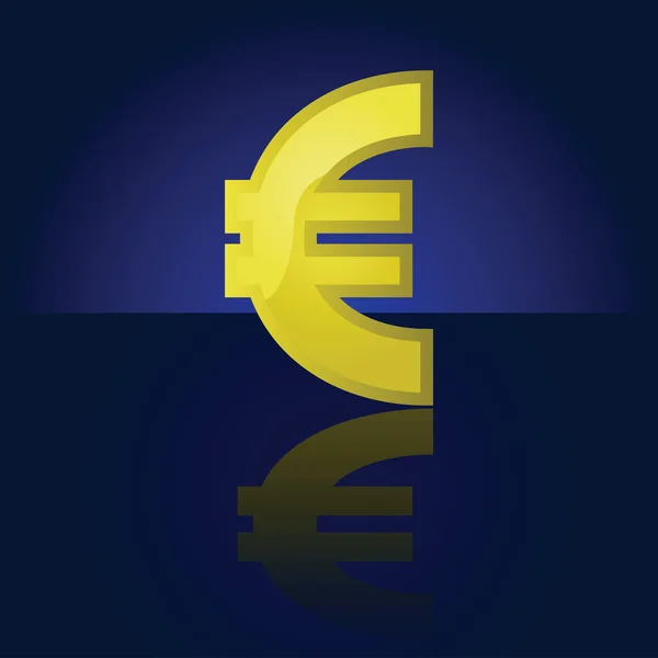 Symbol euro — Wektor stockowy