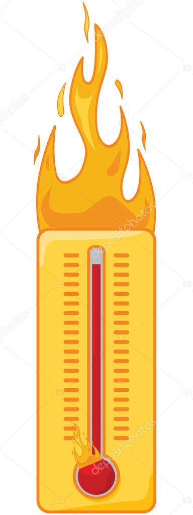 Hot thermometer