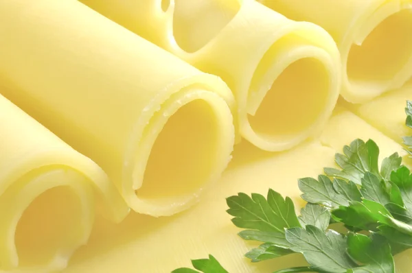 stock image Cheese and parsley