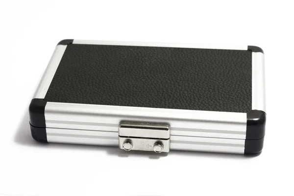 Kleine aluminium koffer met lock — Stockfoto