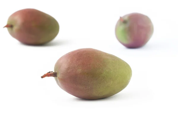 Three freshness mango on white background — Stock Photo, Image