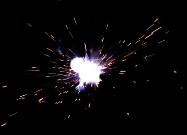 Welding sparks clipart