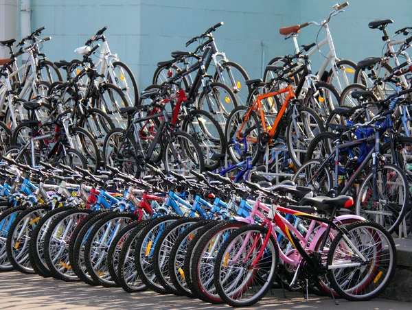 Ринок велосипедів Стокова Картинка