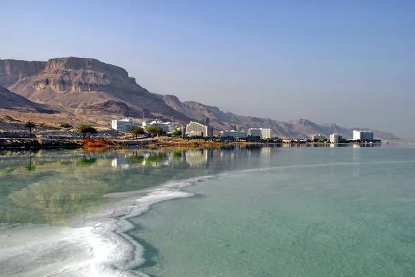 Panorama de Dead Sea Resort Fotos De Bancos De Imagens