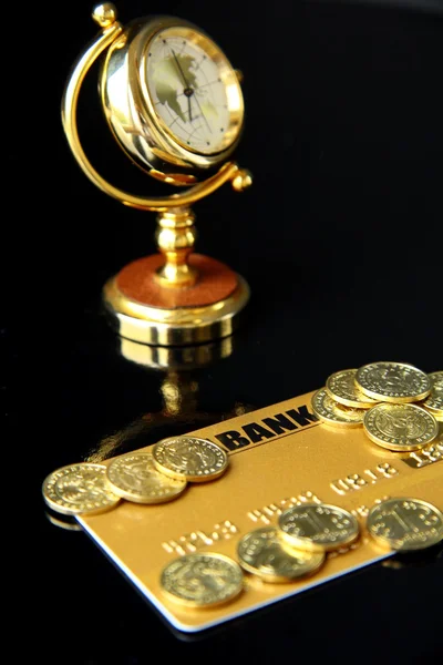 Arany hitelkártya — Stock Fotó