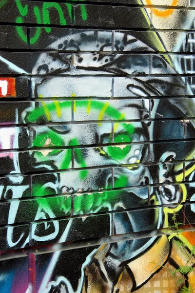 Grafiti Cadılar Bayramı — Stok fotoğraf