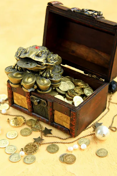 Money chest — Stock Photo, Image