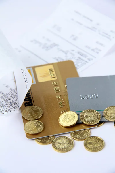 Tarjeta de crédito Gold —  Fotos de Stock