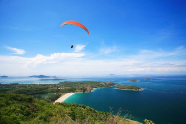 Paragliding3 clipart