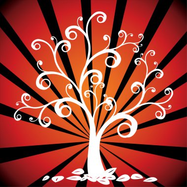 Autumn tree clipart