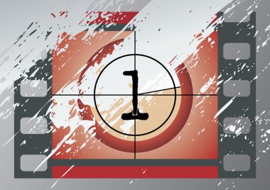 Film Countdown (vector) clipart