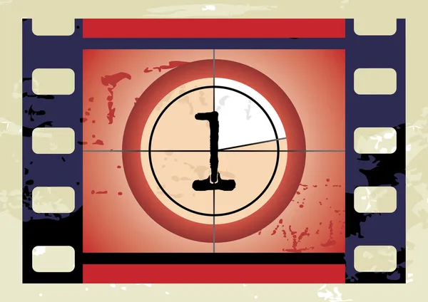 Film Countdown (Vektor)) — Stockvektor