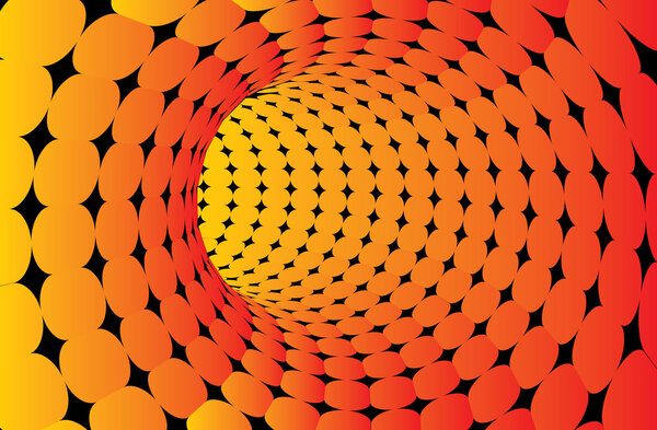 Vector tunnel background