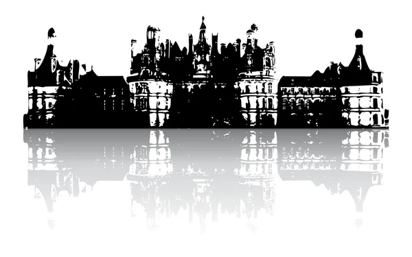 Vieux château — Image vectorielle