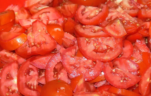 Tomatenscheiben — Stockfoto