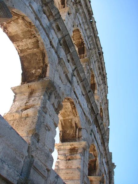 Old colosseum in Pola — Stock Photo, Image