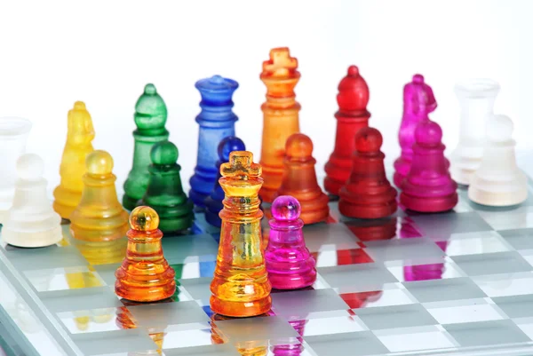 Schack spel-kung — Stockfoto
