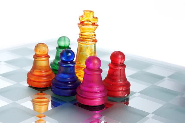チェス ゲーム王 — ストック写真