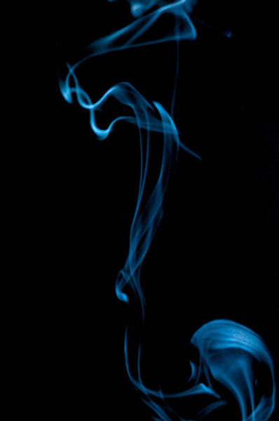Smoke stream abstract