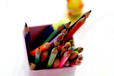 A few crayons clipart