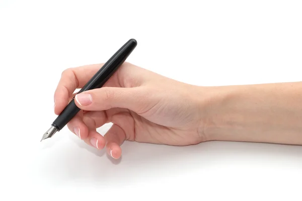 stock image A pen in a hand