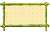 bambusový rám