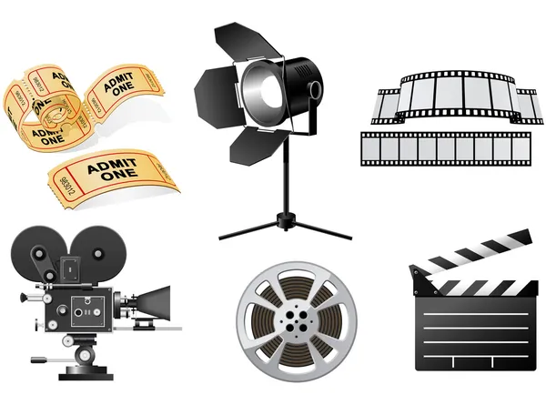 Κινηματογραφική βιομηχανία — Διανυσματικό Αρχείο