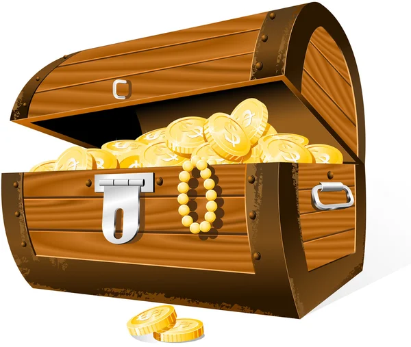 Treasure chest Vector Art Stock Images | Depositphotos